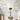 Elegant-Foliage:Pastel Floral Branches and Birds Vertical Wallpaper Panel With Hanging Blossoms and Delicate Foliage