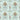 La Roseraie Blue: Elegant Vintage Floral Ornamental Pattern with Pastel Tones and Detailed Design