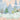 mountain scene with hot air balloons