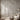 Gray Chinioseries:Floral Wallpaper Mural With Delicate Trees and Botanical Chinoiserie