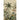 Lush palm leaves and vivid tropical flowers form a graceful pattern with a perched bird and butterflies on a soft beige wallpaper backdrop.