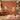 Watching-Hearts:Retro Geometric Checkerboard Pattern With Eye Hearts And Starbursts In Pink And Orange