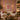 Shape-Shift:Retro Pink And Tan Striped Geometric Seamless Pattern Wallpaper