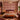 Sunset-Scallops:Seamless Geometric Wave Pattern Background in Peach and Maroon Retro Chevron Pattern