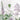 Elegant wallpaper pattern of pale foxglove, thistle, and leafy botanicals in muted purple, green, and white on a soft light background.