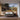 Bedroom wall mural showcasing horses and cattle grazing on rolling green pastures, adding a classical pastoral charm above a modern bed.