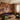 Amber-Muse:Abstract Mural Of Women In Tropical Garden With Earth Toned Shapes