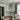 Velvet-Horizon:Abstract Seascape Landscape Painting in Soft Teal and Gray With Misty Lake Horizon and Reflective Water