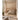 Serene watercolor mountain mural in soft beige tones styled on a bedroom wall behind a bed with neutral linens and natural wood furniture.