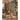 Floor-to-ceiling forest mural in a nursery, featuring whimsical treehouse dwellings set against a lush woodland theme for a calming room.