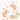 Soft pink lotus blooms and green foliage with fluttering butterflies grace pastel-striped wallpaper featuring subtle floral accents.