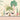 Whimsical wallpaper featuring two antelopes amid patterned trees and pink-green plants on a striped beige backdrop.